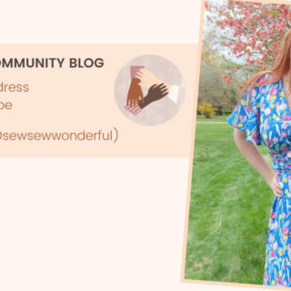 Busty Pattern Review | Designer Stitch Kate Vintage Crop Top