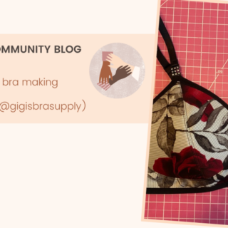 Bra Month | Jet Set Sew Along Week D: Topstitching & Attaching the Front Straps