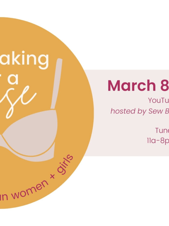 March 8 Live Charity Event: Bra Making for a Cause